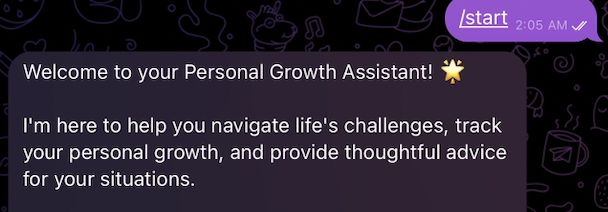 Personal Growth Assistant